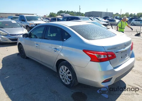 2016 Nissan Sentra Fe+ S/S/Sl/Sr/Sv z USA, uszkodzony, nr VIN 3N1AB7AP2GY215417